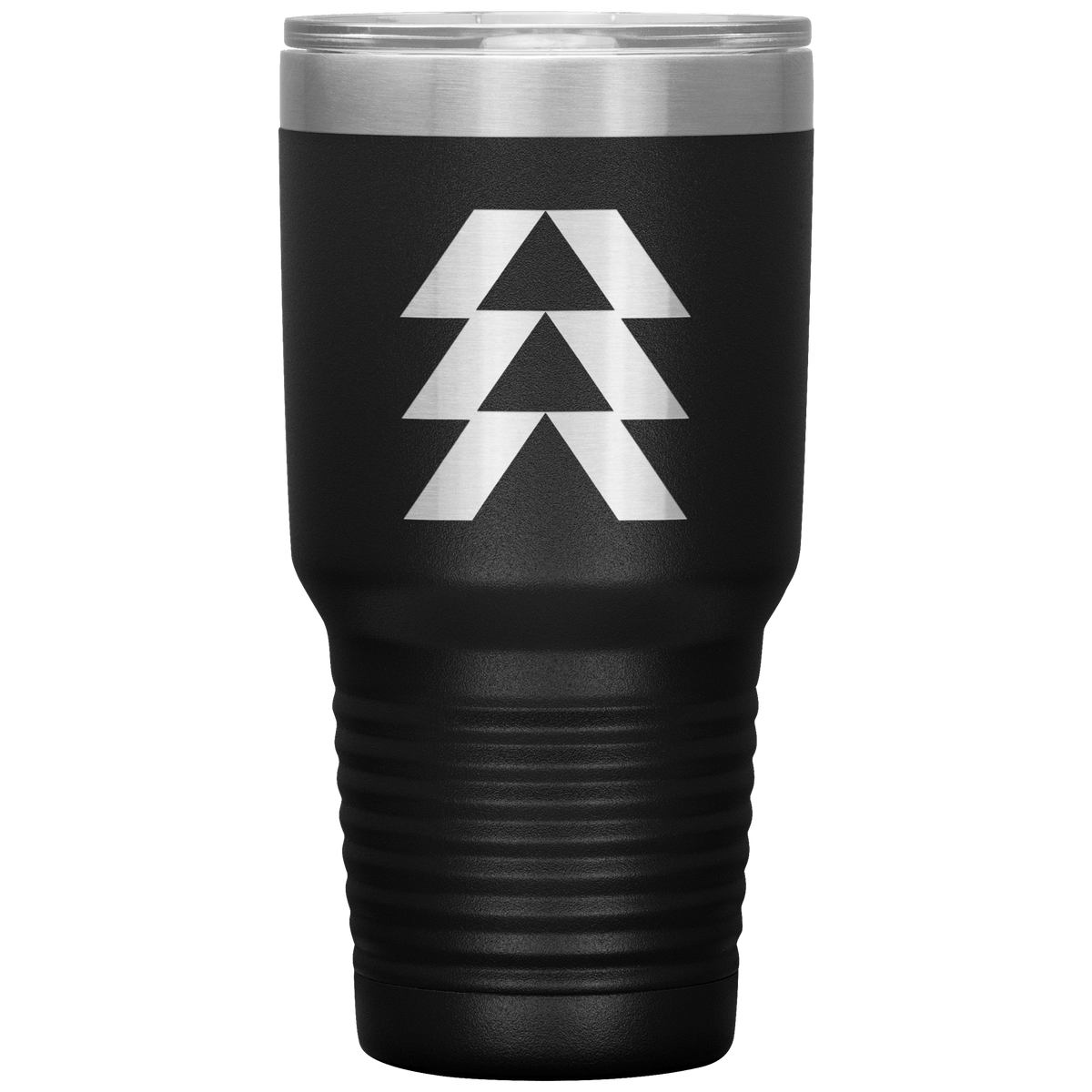 Destiny Hunter Logo 30oz Insulated Tumbler with Lid for Destiny 1 and 2 Players - Caliber Shop