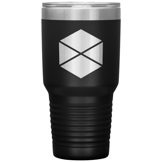 Destiny Titan Logo 30oz Insulated Tumbler with Lid for Destiny 1 and 2 Players - Caliber Shop