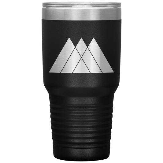 Destiny Warlock Logo 30oz Insulated Tumbler with Lid for Destiny 1 and 2 Players - Caliber Shop