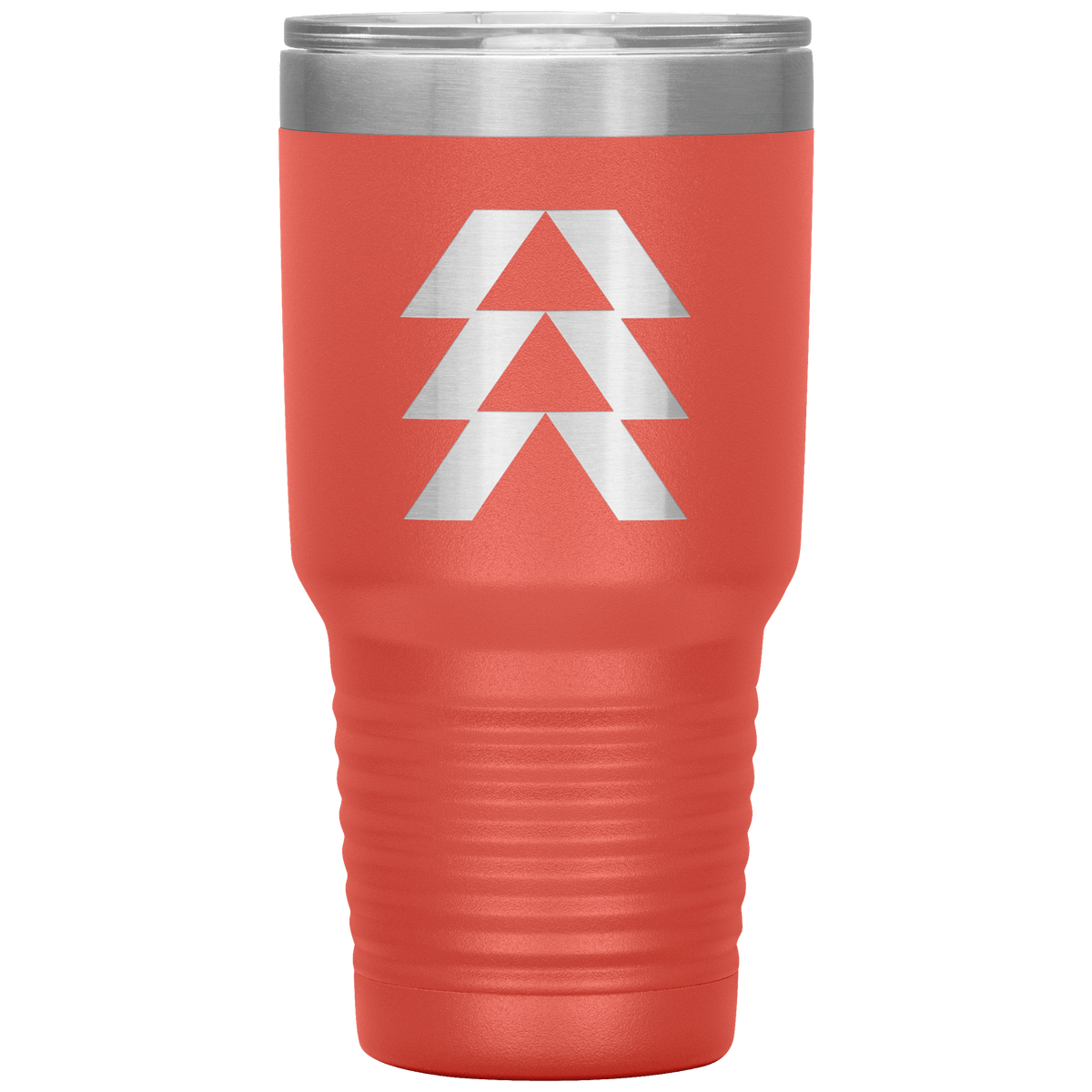 Destiny Hunter Logo 30oz Insulated Tumbler with Lid for Destiny 1 and 2 Players - Caliber Shop